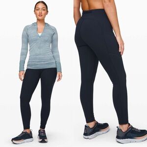 Lululemon Speed Up Tight‎ 28" *Brushed Full-On Luxtreme True Navy W5CANS Size 4